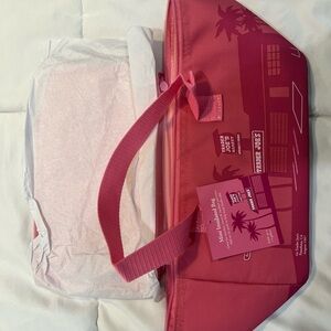 TRADER JOES INSULATED PINK VALENTINE SPRING LUNCH BAG CUTE FASHION HOT SOLD OUT